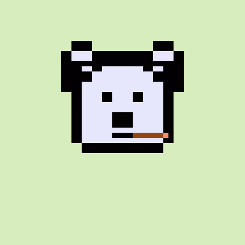 Pixel Bear #67852