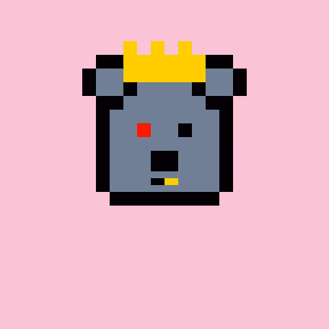 Pixel Bear #54244