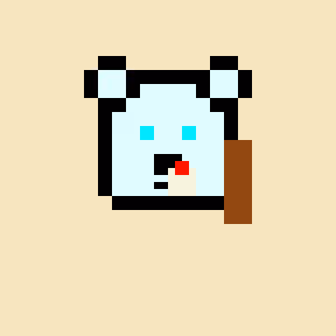 Pixel Bear #62374
