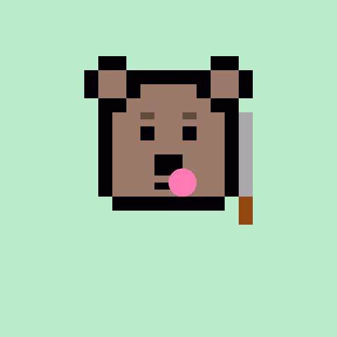 Pixel Bear #3612