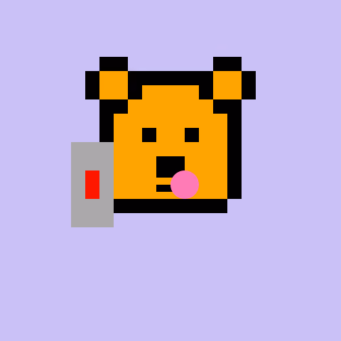Pixel Bear #64064
