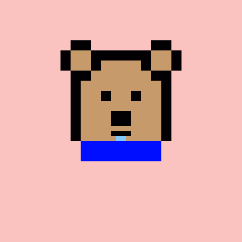 Pixel Bear #2463