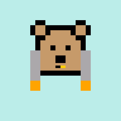 Pixel Bear #35528