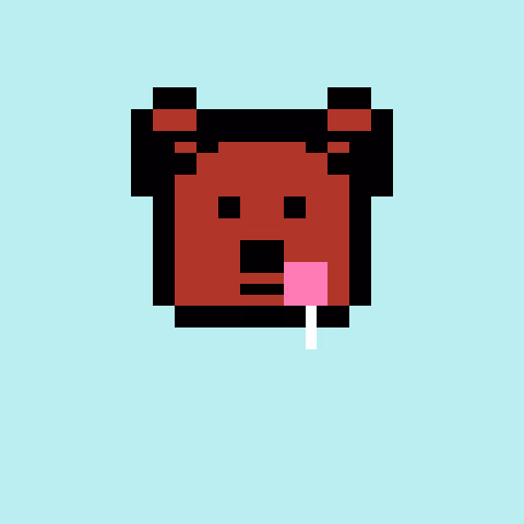 Pixel Bear #47984