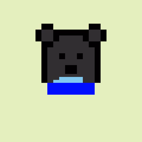 Pixel Bear #24813