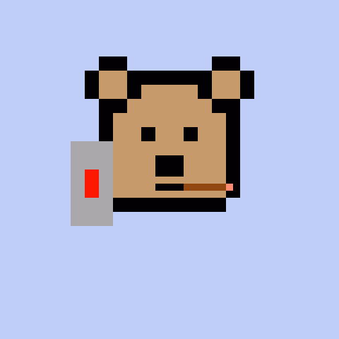 Pixel Bear #78808