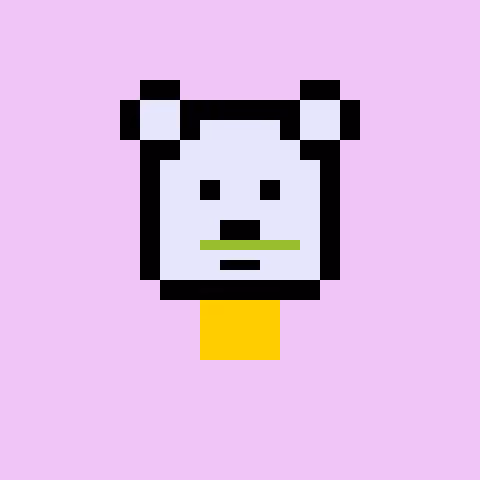 Pixel Bear #25698