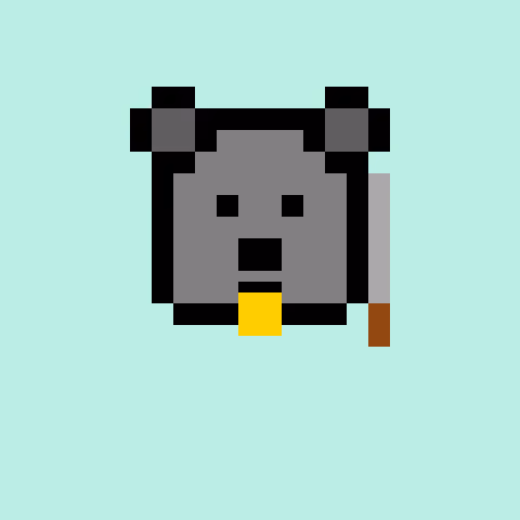 Pixel Bear #73526