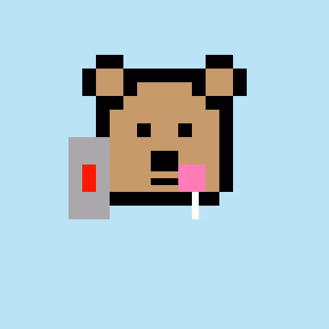 Pixel Bear #42303