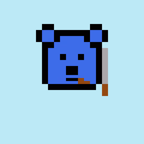 Pixel Bear #61088