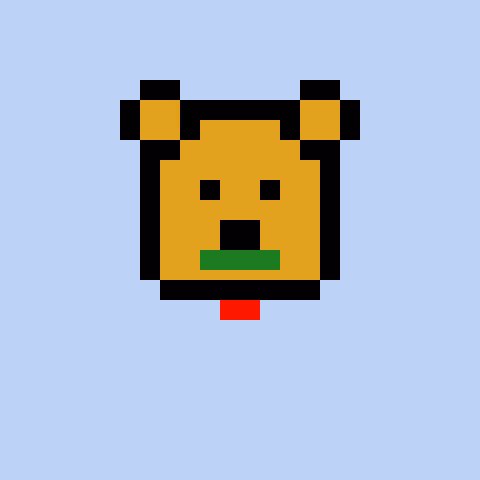 Pixel Bear #48773