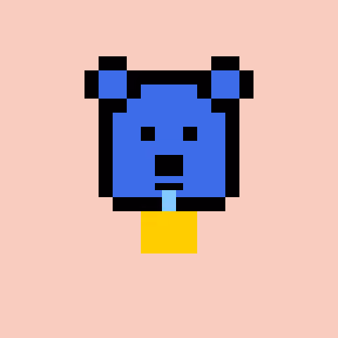 Pixel Bear #79956