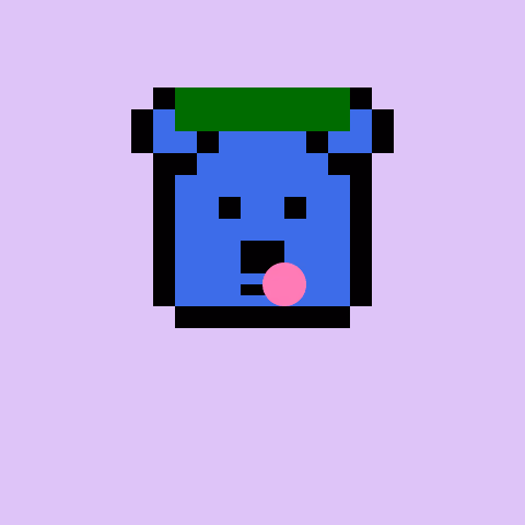 Pixel Bear #65860