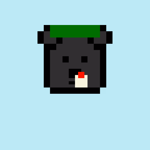 Pixel Bear #54146