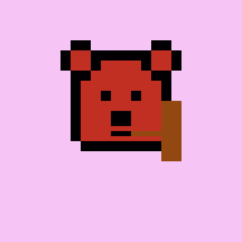 Pixel Bear #22783