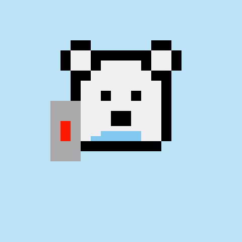 Pixel Bear #13015