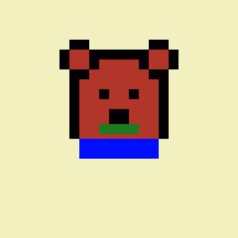 Pixel Bear #48906