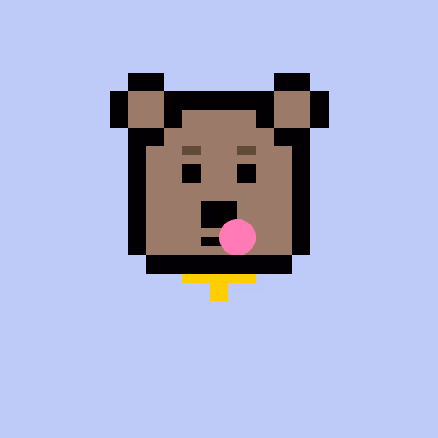 Pixel Bear #57155