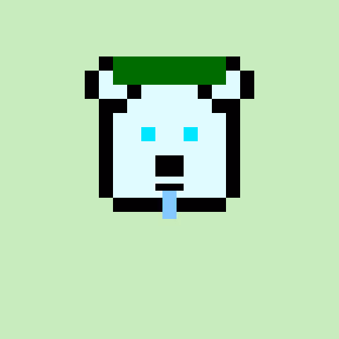 Pixel Bear #72626