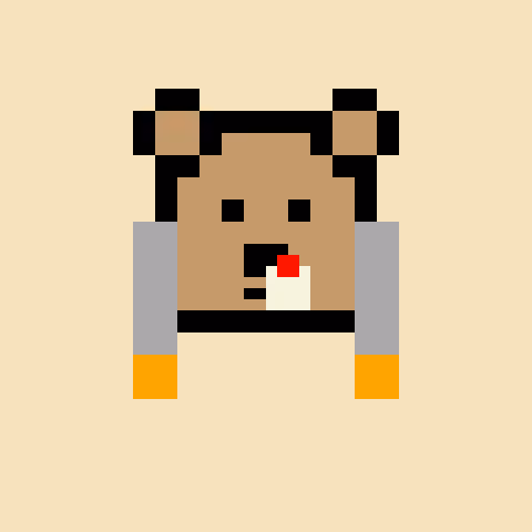 Pixel Bear #44817