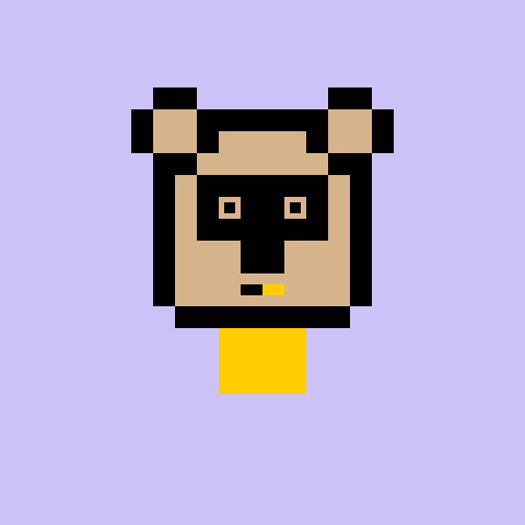 Pixel Bear #55578