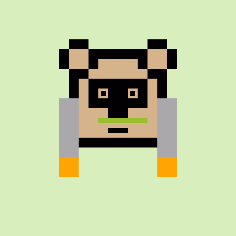 Pixel Bear #50102