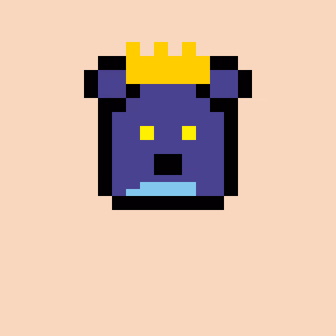 Pixel Bear #12101