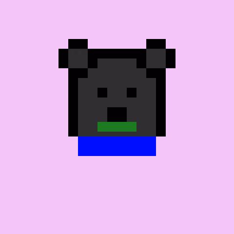 Pixel Bear #3142