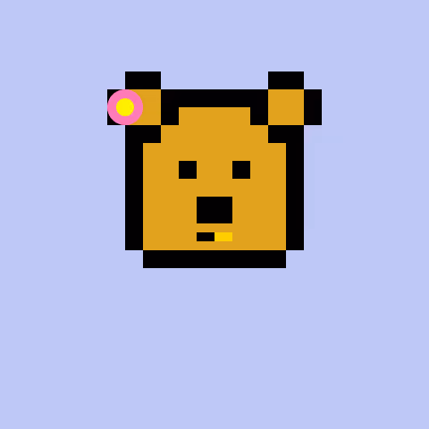 Pixel Bear #77020