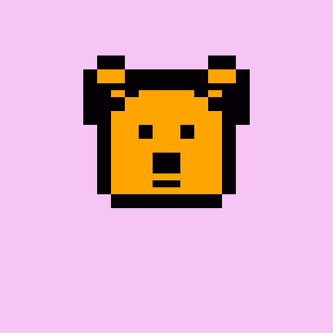 Pixel Bear #76437