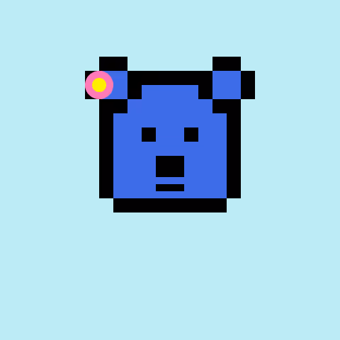 Pixel Bear #29351