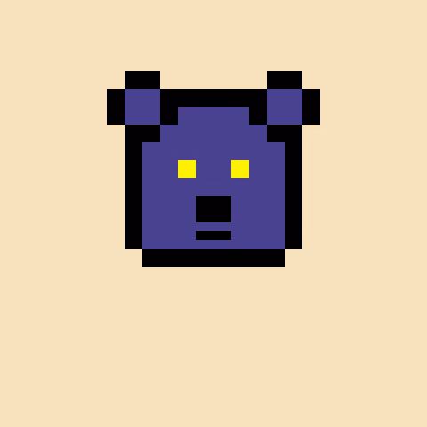 Pixel Bear #37966
