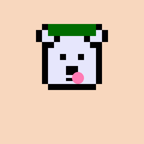 Pixel Bear #80547