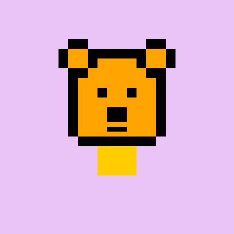 Pixel Bear #7158