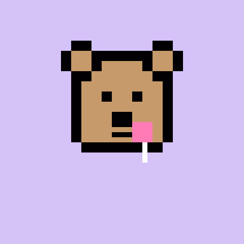Pixel Bear #58471