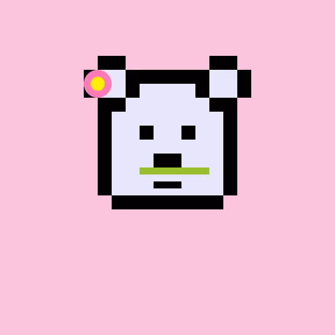 Pixel Bear #70356