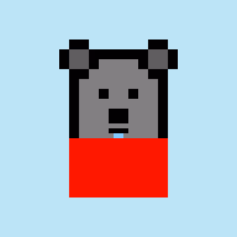 Pixel Bear #22103