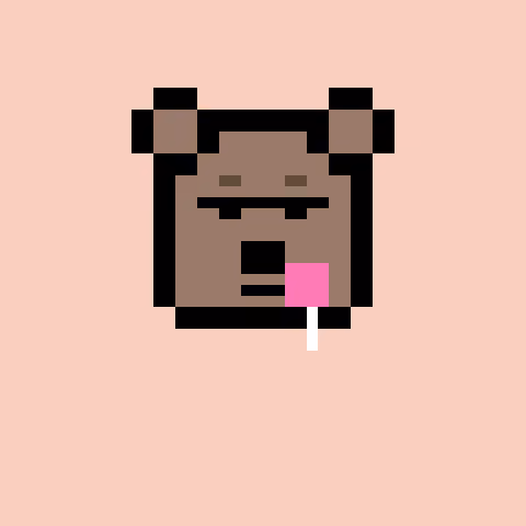 Pixel Bear #7755