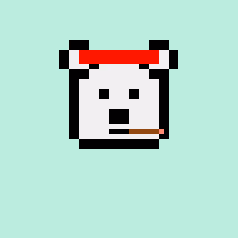 Pixel Bear #10668