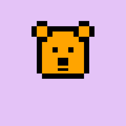 Pixel Bear #64029
