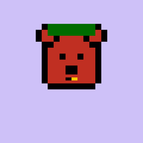Pixel Bear #28857