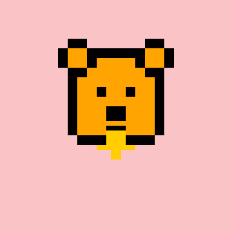 Pixel Bear #17647