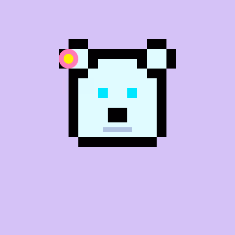 Pixel Bear #30604