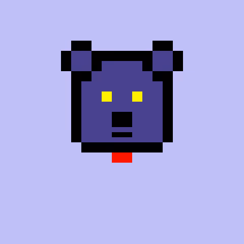 Pixel Bear #34064