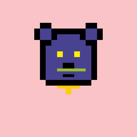 Pixel Bear #68693