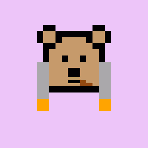 Pixel Bear #3395