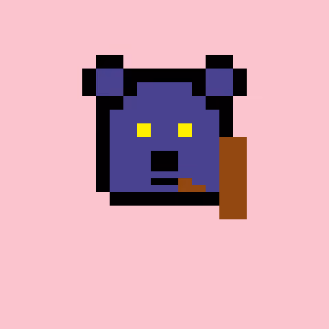 Pixel Bear #2216