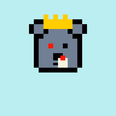 Pixel Bear #38527