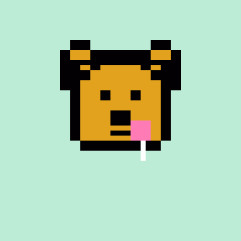 Pixel Bear #59214