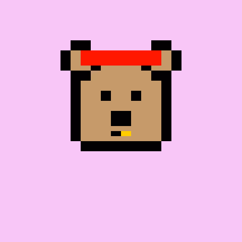 Pixel Bear #13524